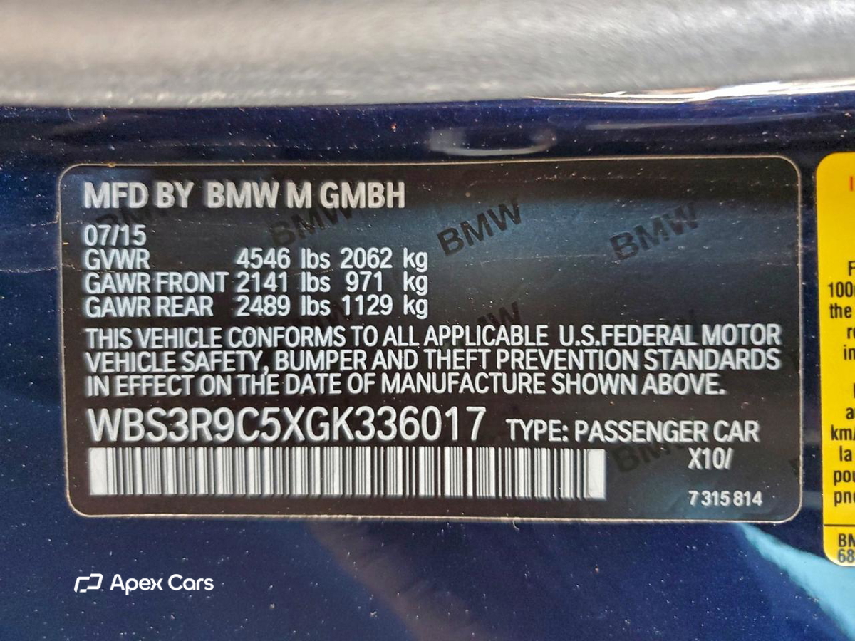 BMW M4 2016