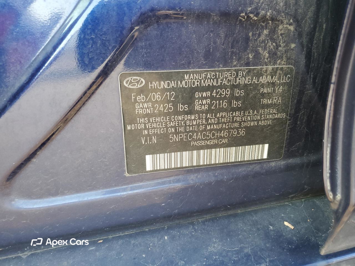 Hyundai Sonata 2012