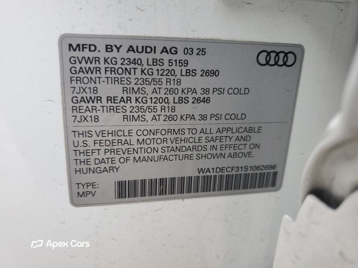 Audi Q3 2025