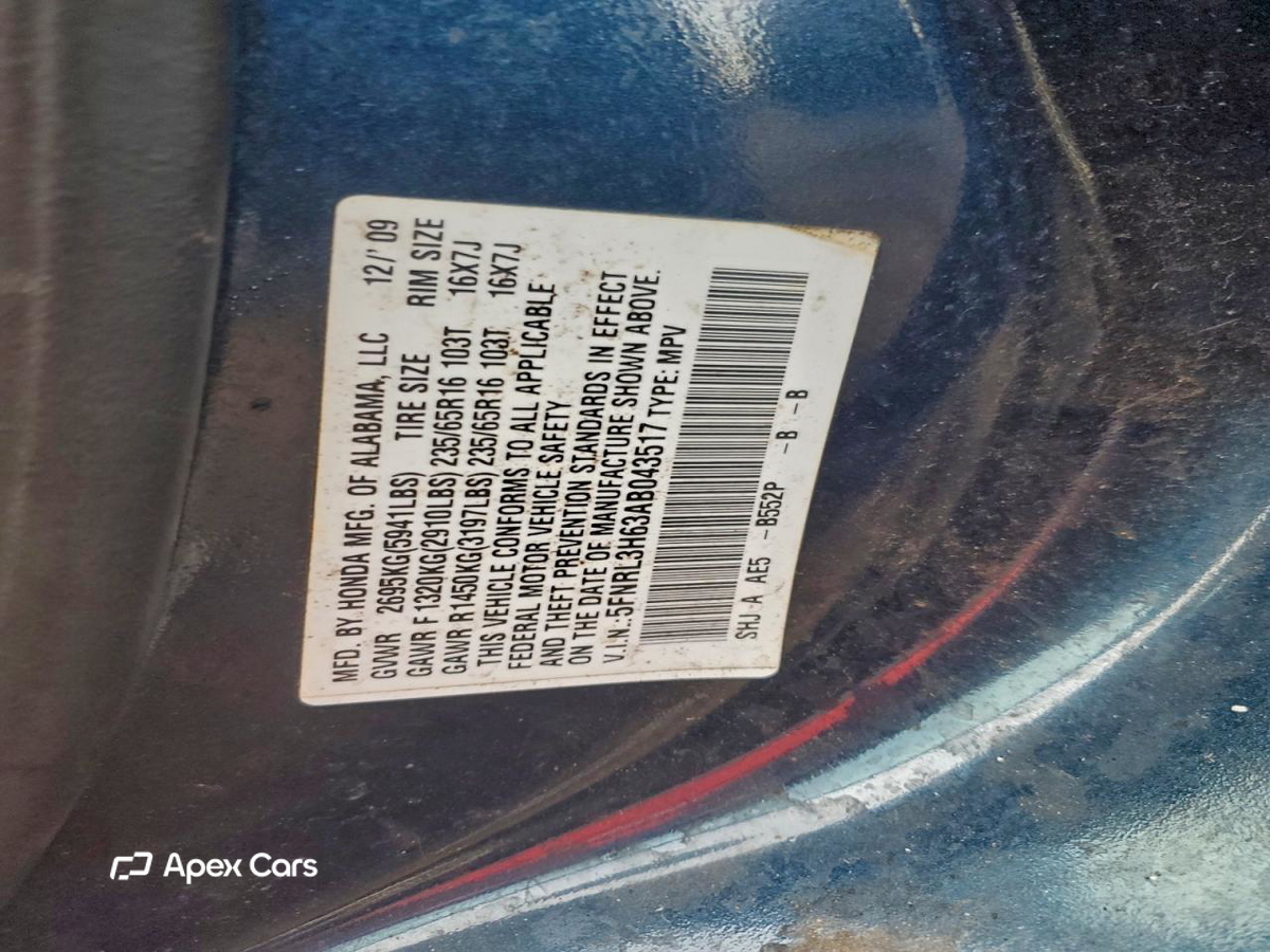 Honda Odyssey 2010