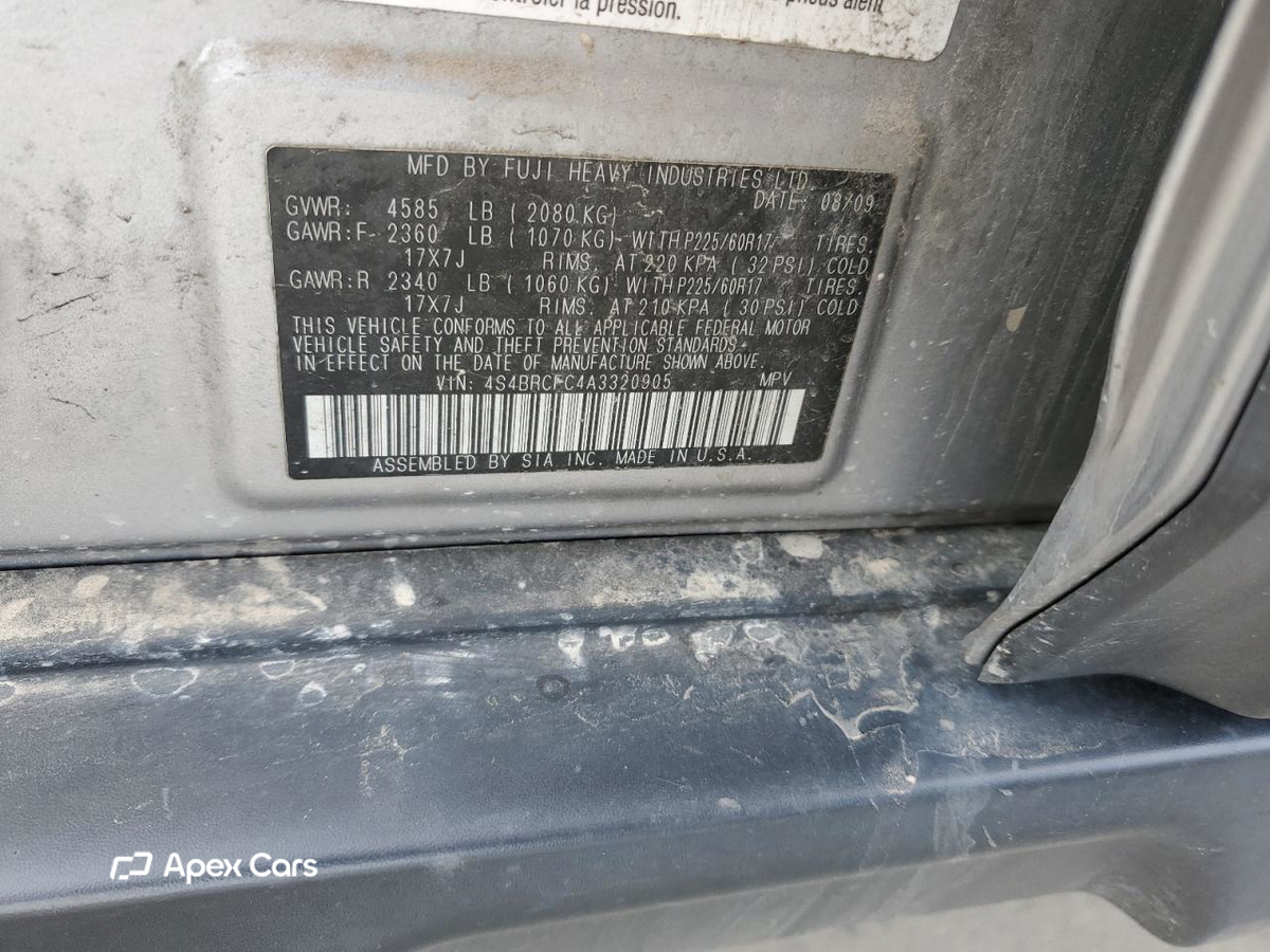 Subaru Outback 2010