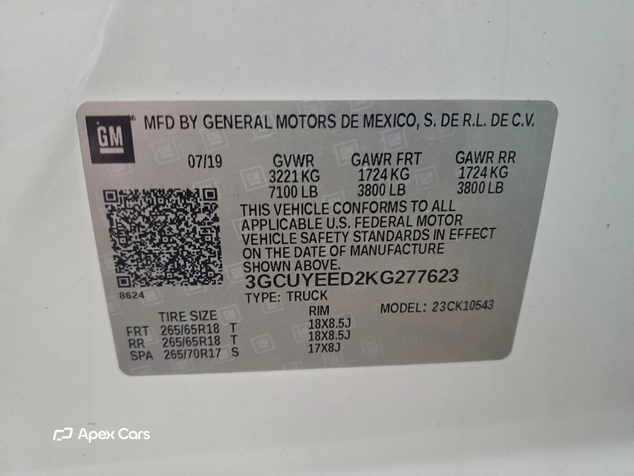 Chevrolet Silverado 2019