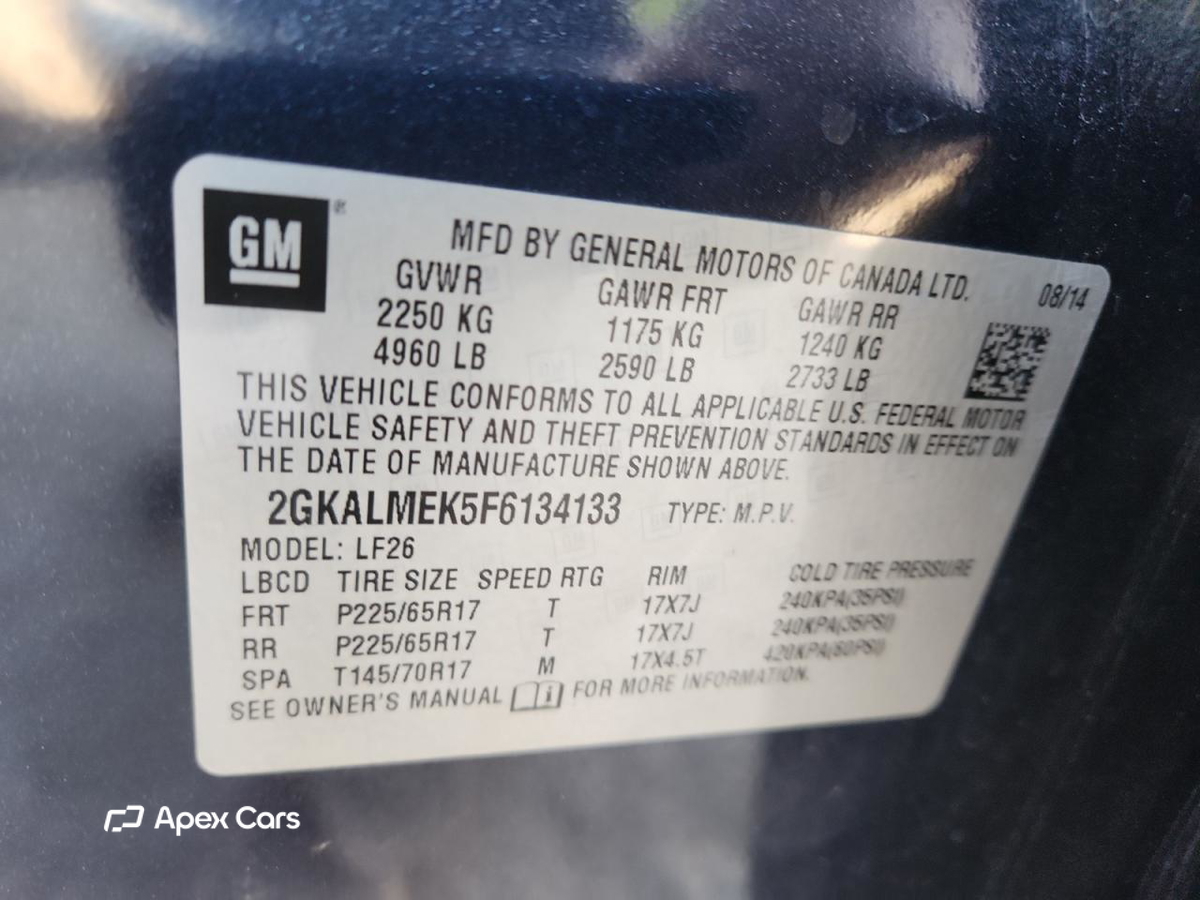 GMC Terrain 2015