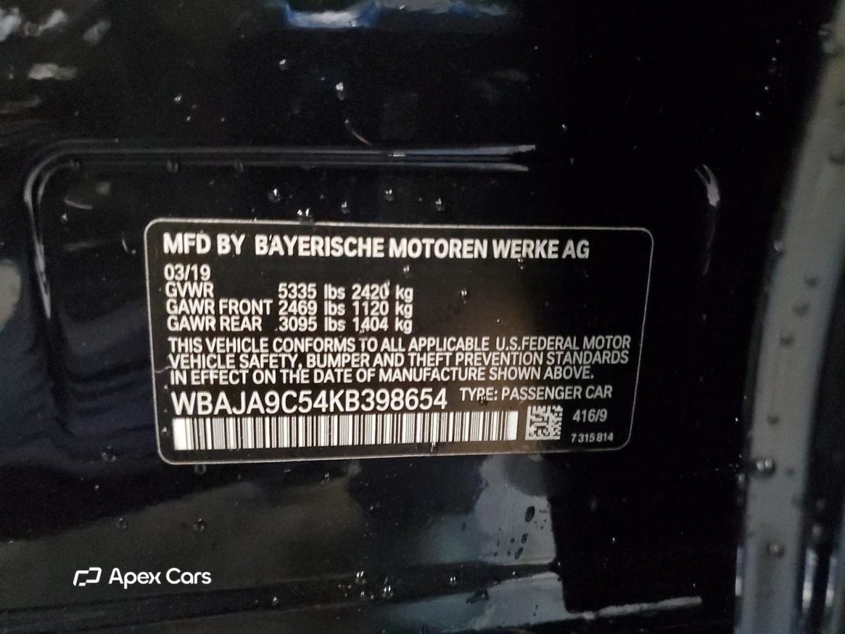 BMW Series 5 2019