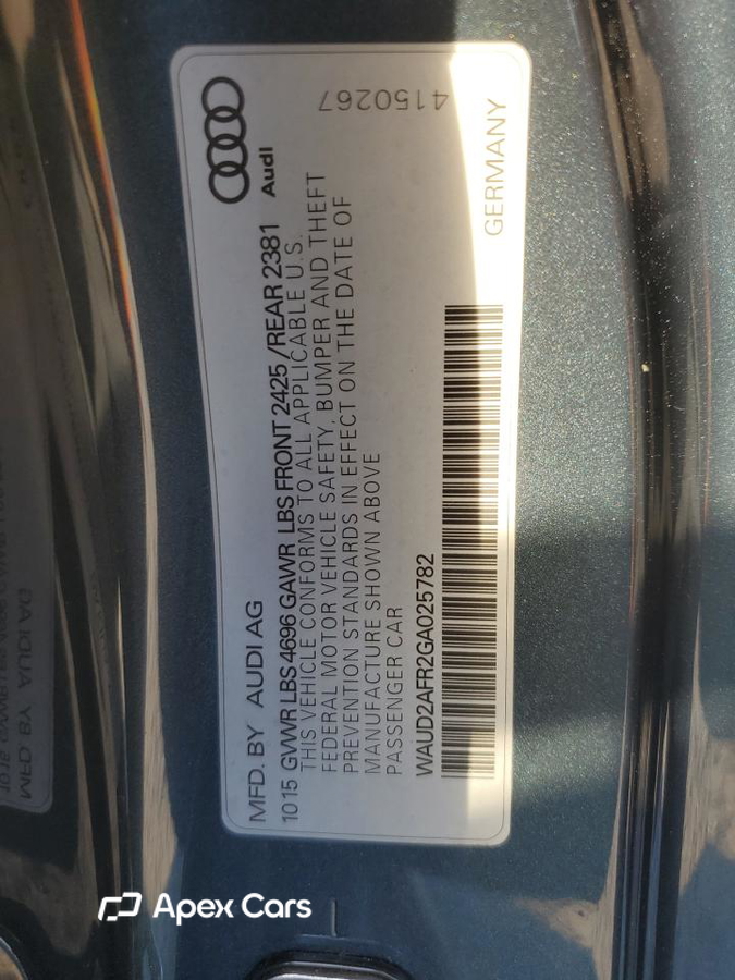 Audi A5 2016