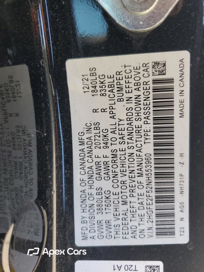 Honda Civic 2022