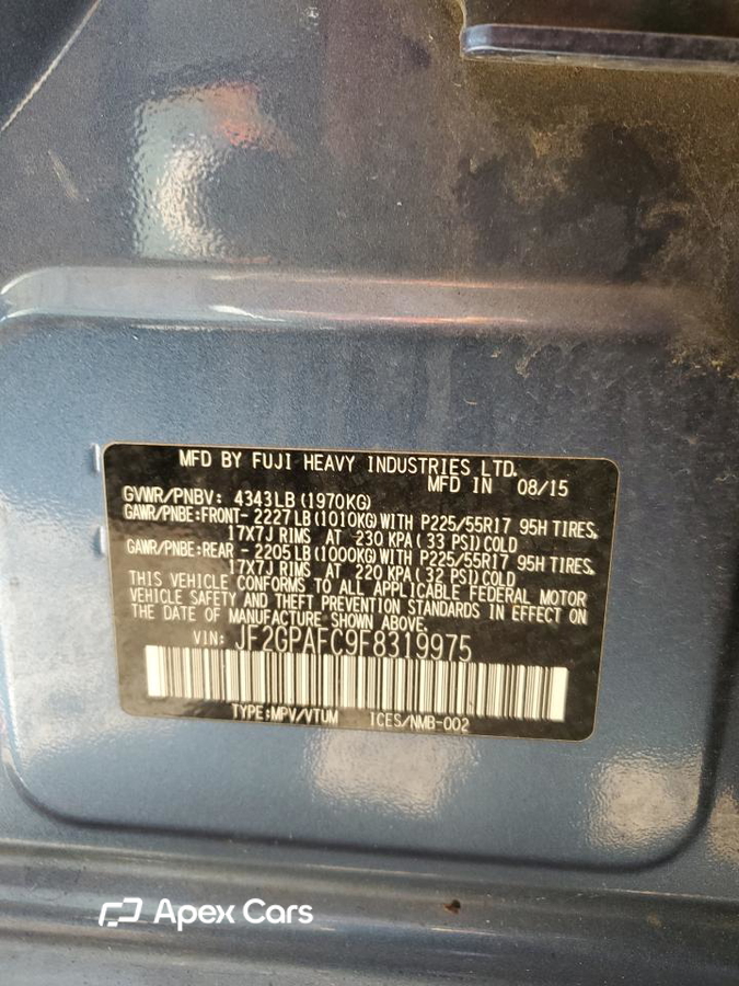 Subaru XV 2015