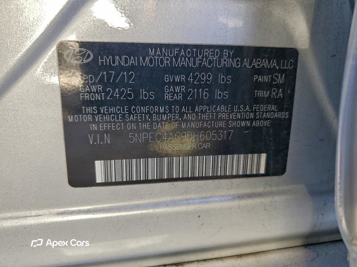 Hyundai Sonata 2013
