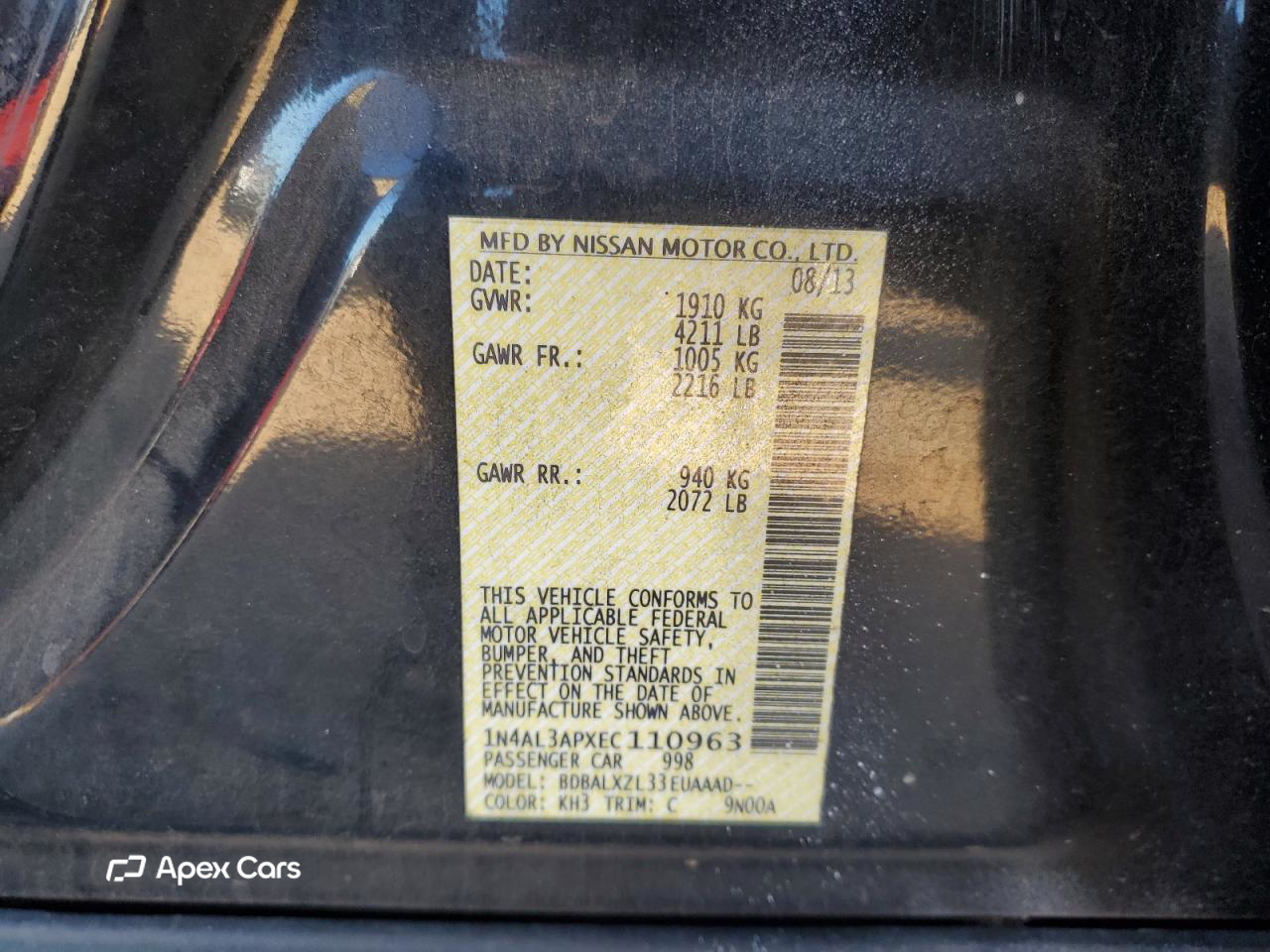 Nissan Altima 2014