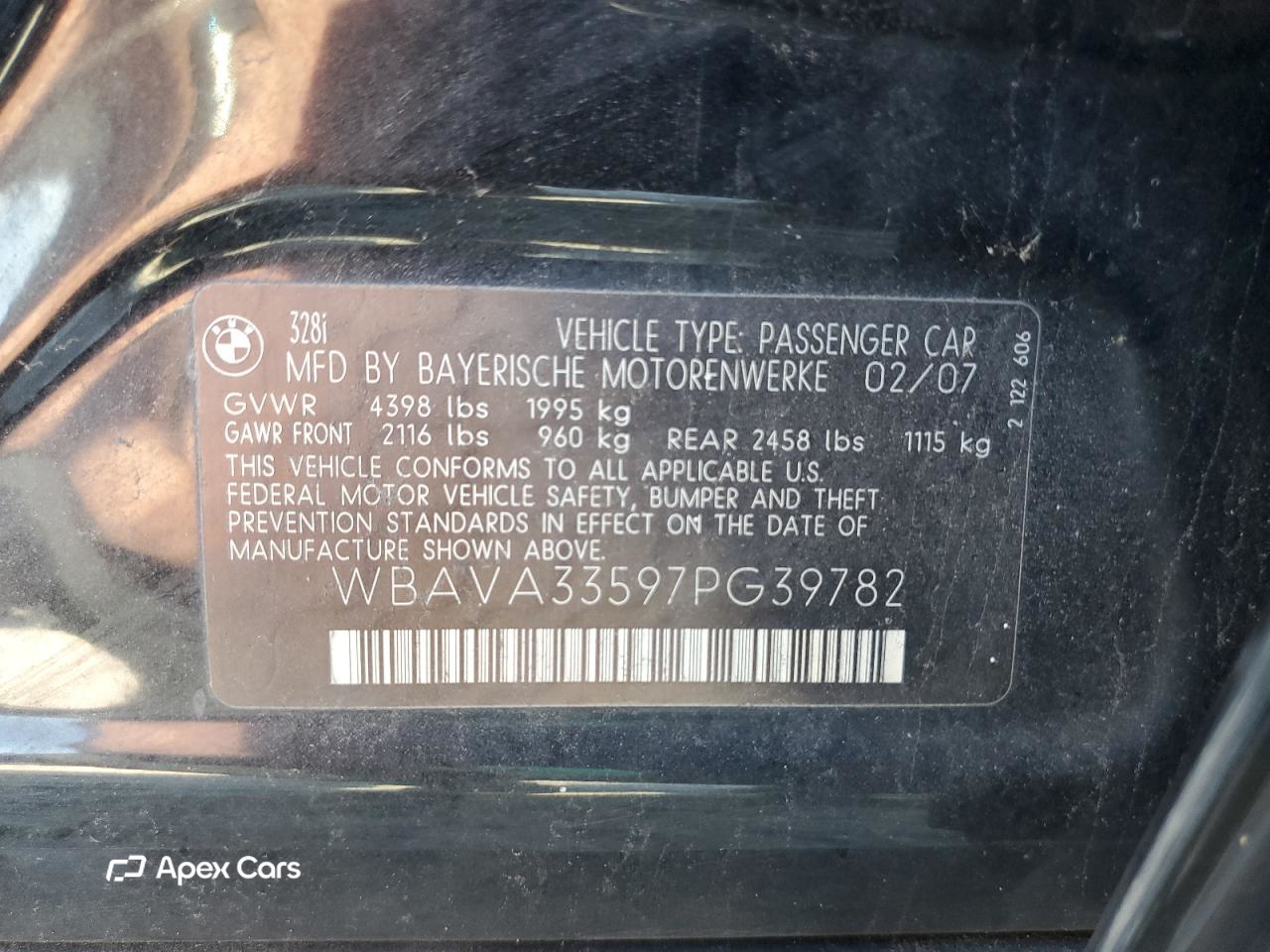 BMW Series 3 2007
