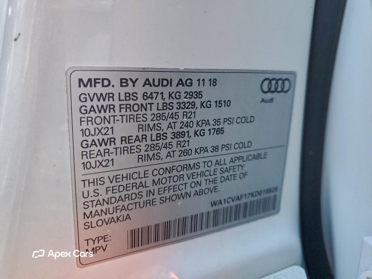 Audi Q8 2019
