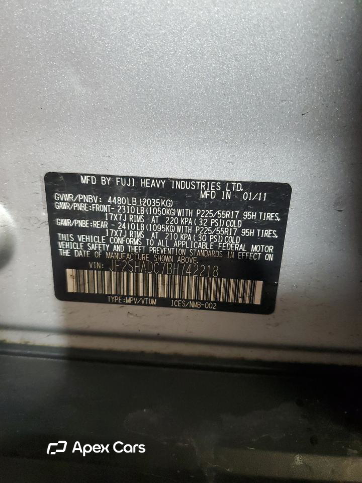 Subaru Forester 2011