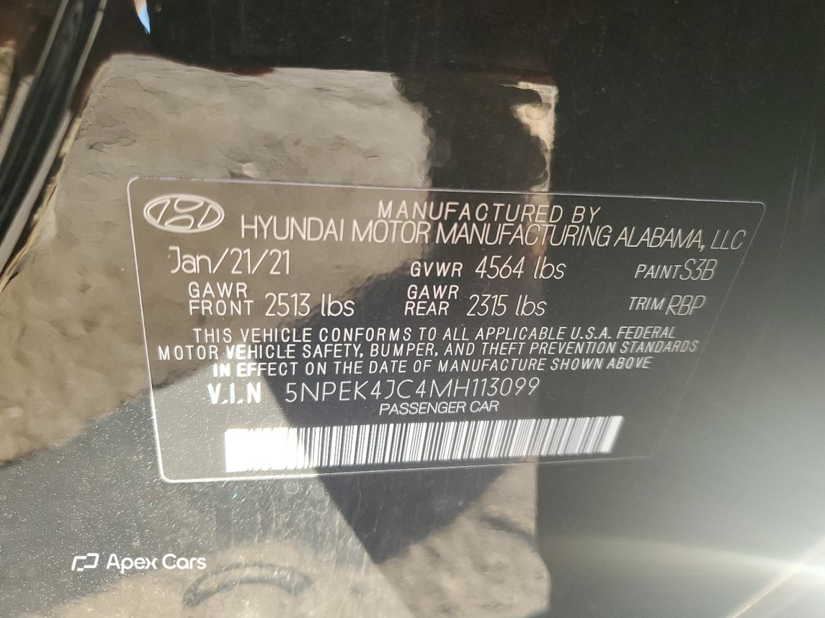 Hyundai Sonata 2021
