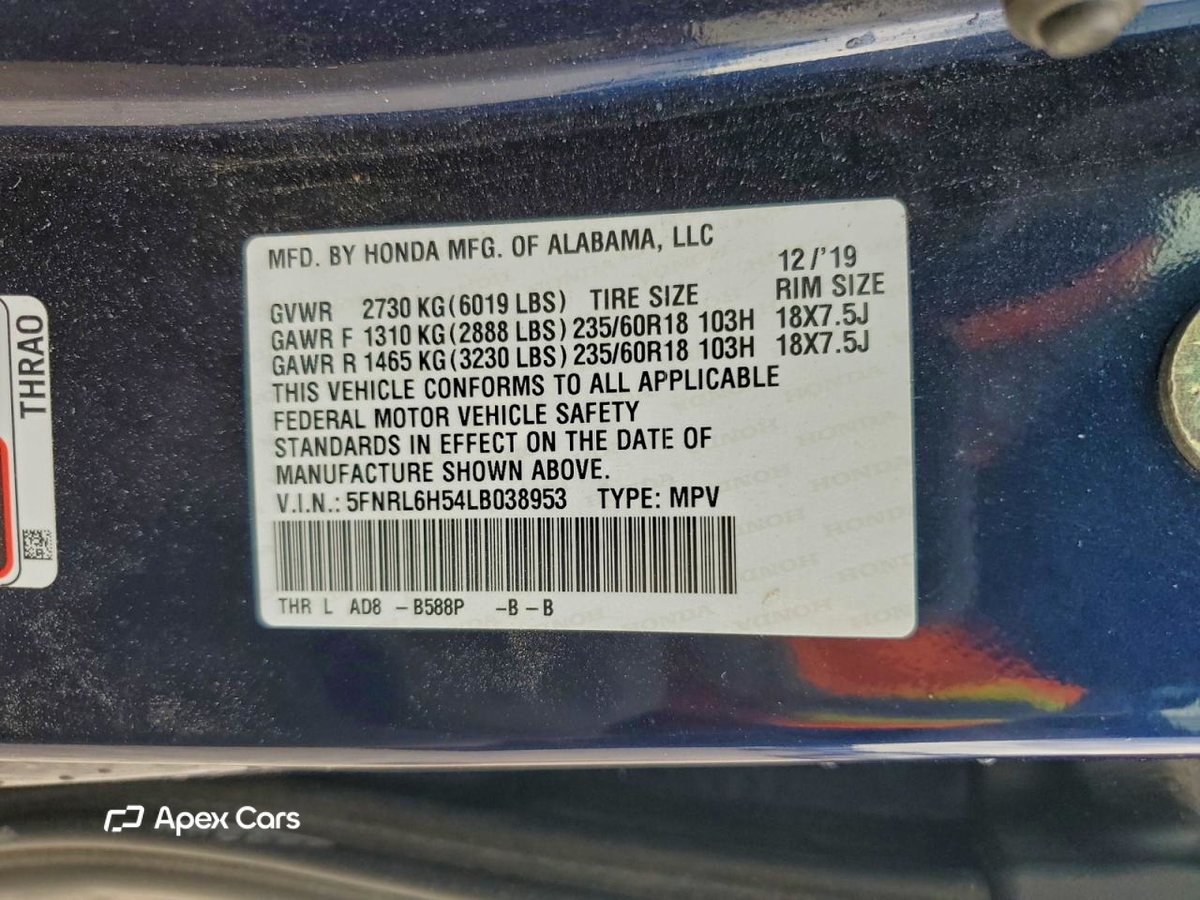 Honda Odyssey 2020