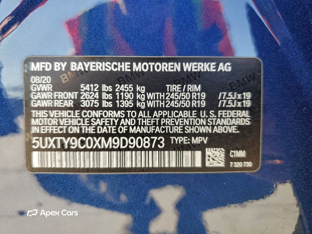 BMW X3 2021