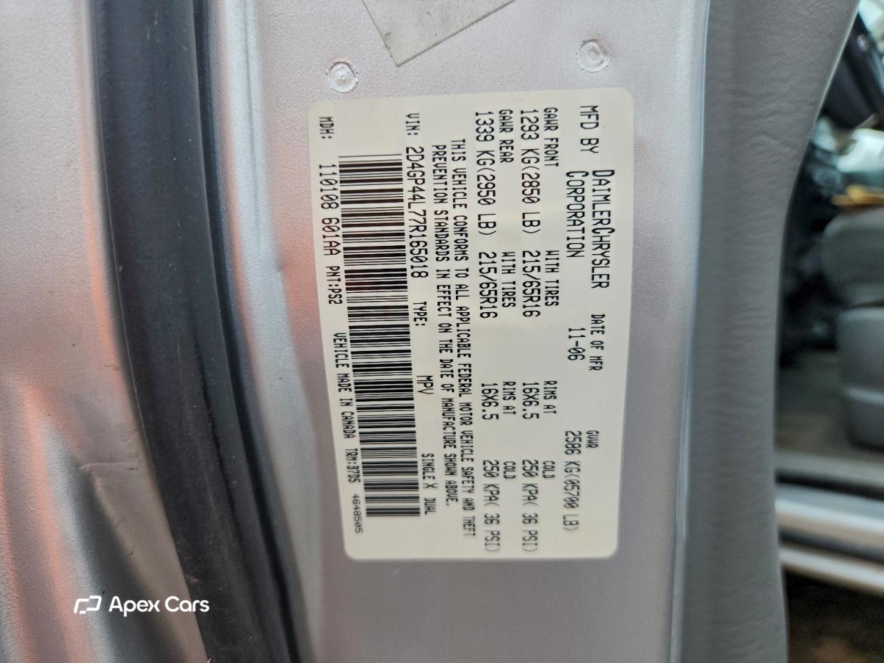 Dodge Caravan 2007