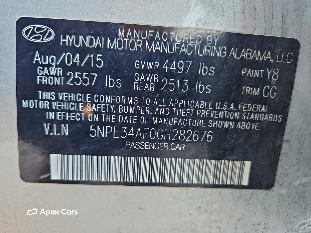 Hyundai Sonata 2016