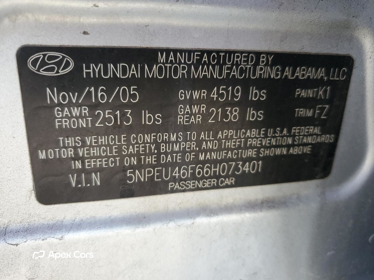 Hyundai Sonata 2006
