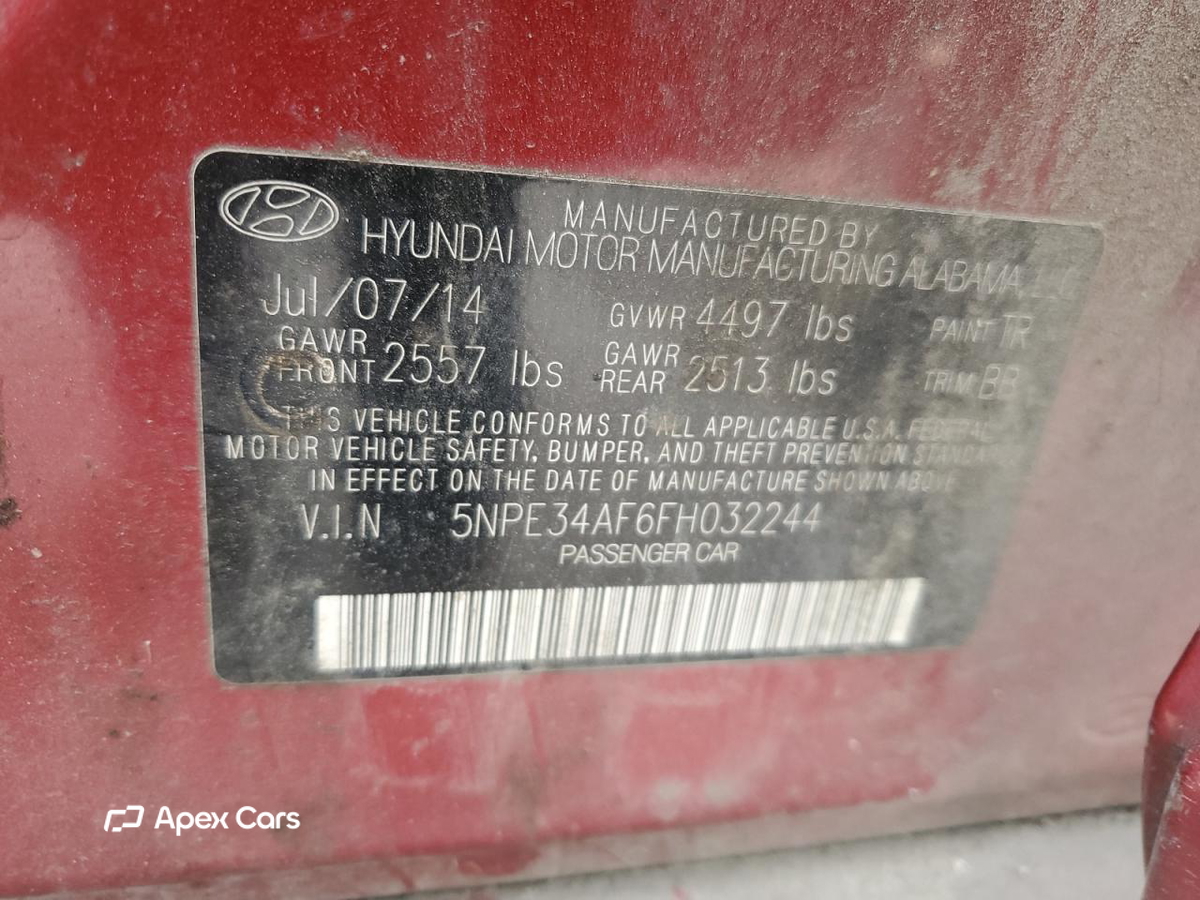Hyundai Sonata 2015