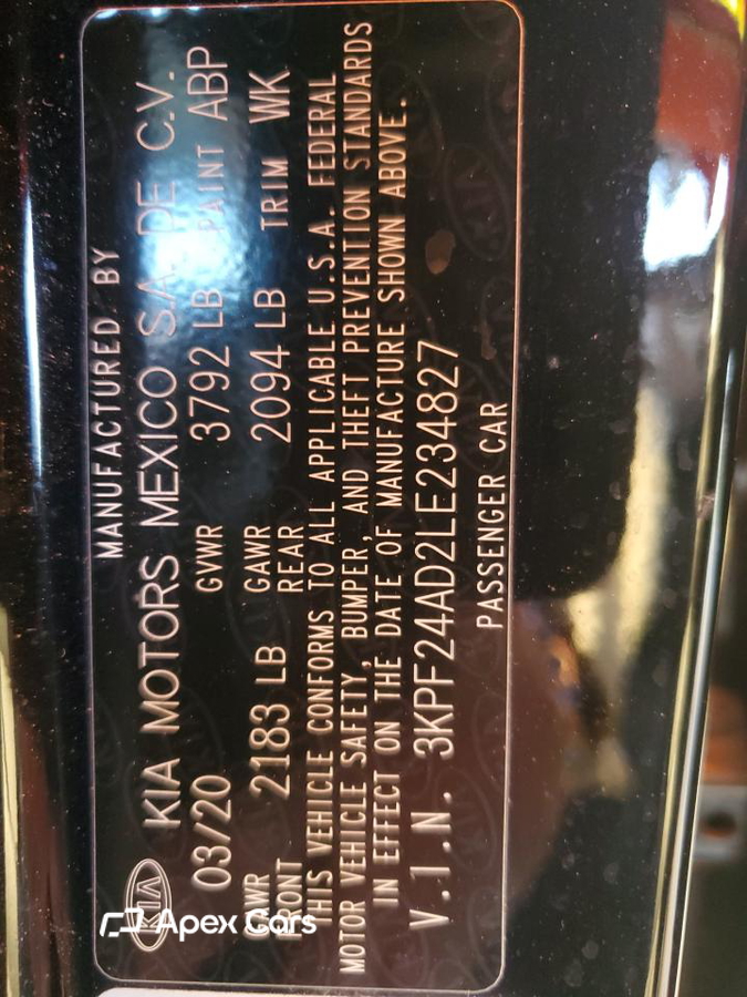 Kia Forte 2020
