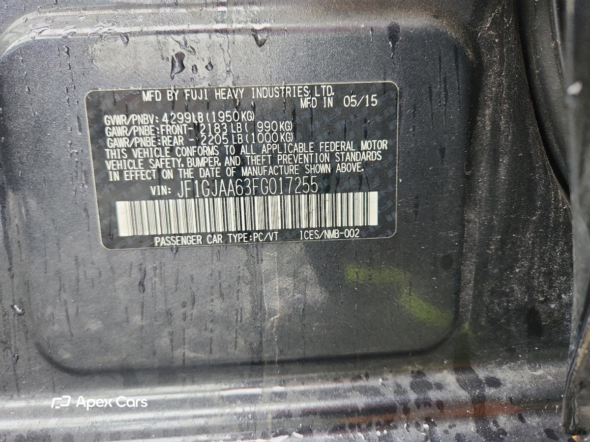 Subaru Impreza 2015