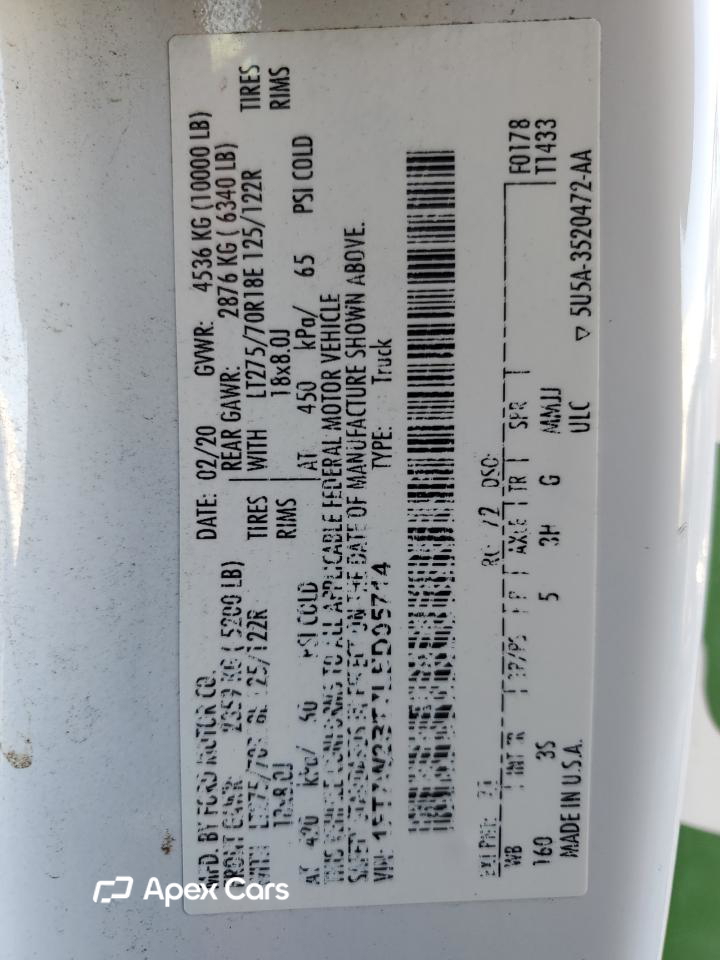 Ford F250 2020