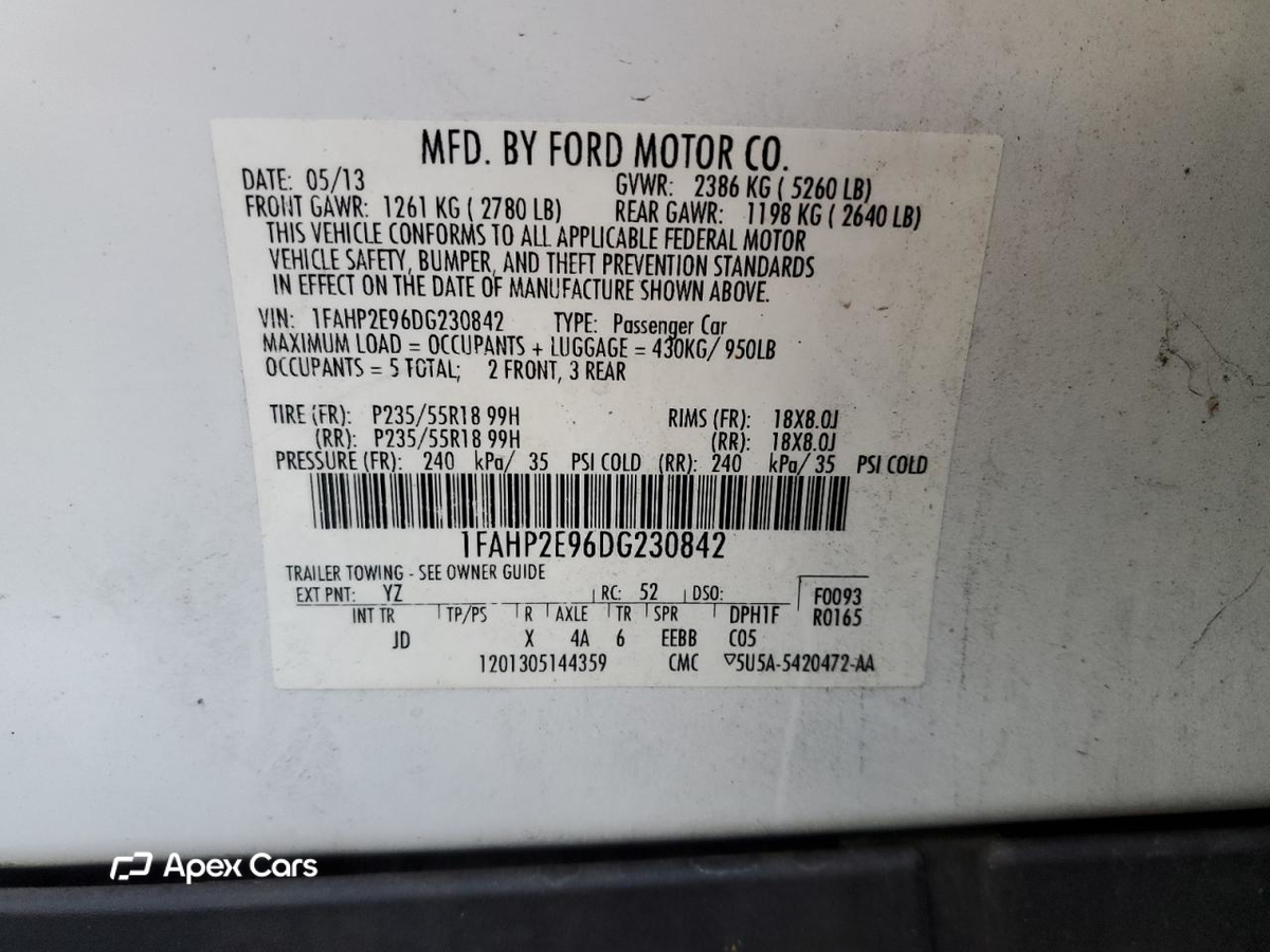 Ford Taurus 2013