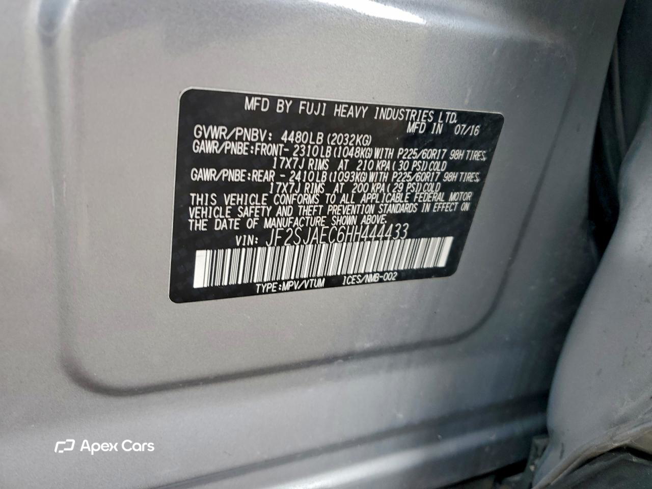 Subaru Forester 2017