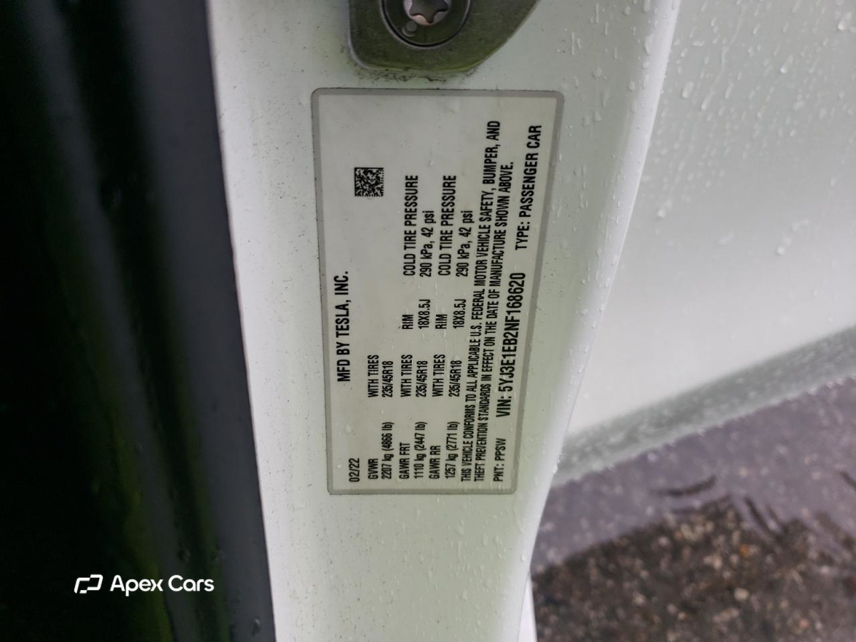 Tesla Model 3 2022