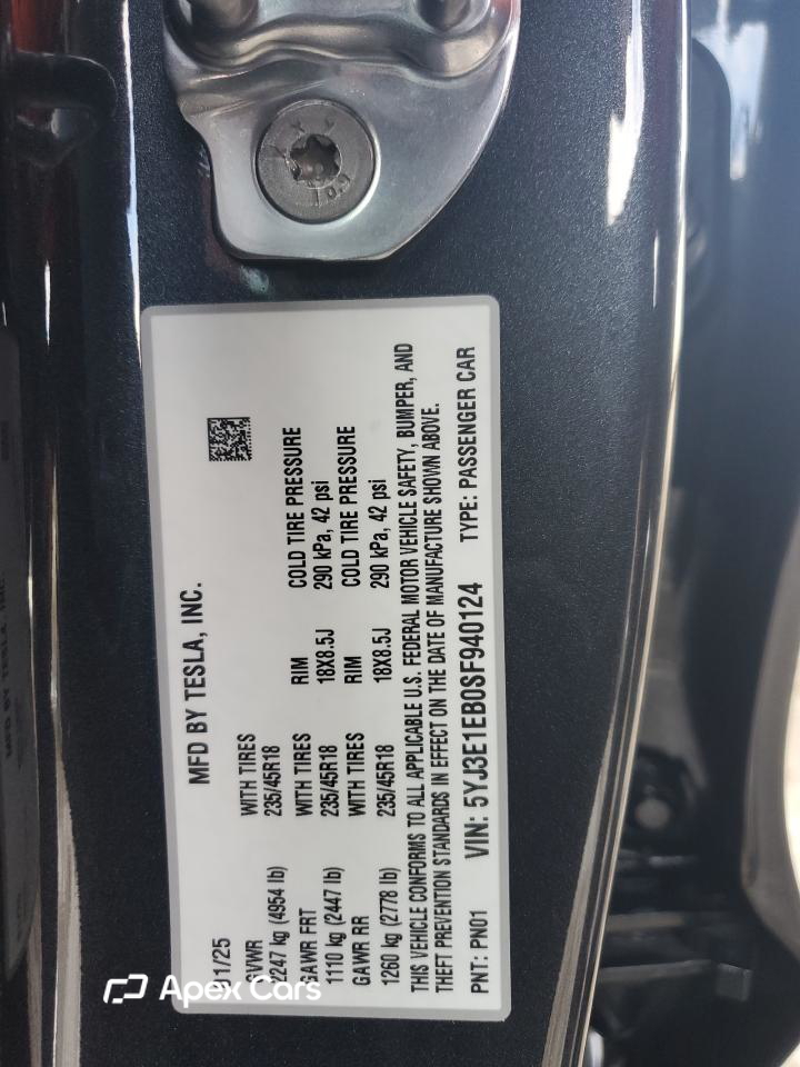 Tesla Model 3 2025