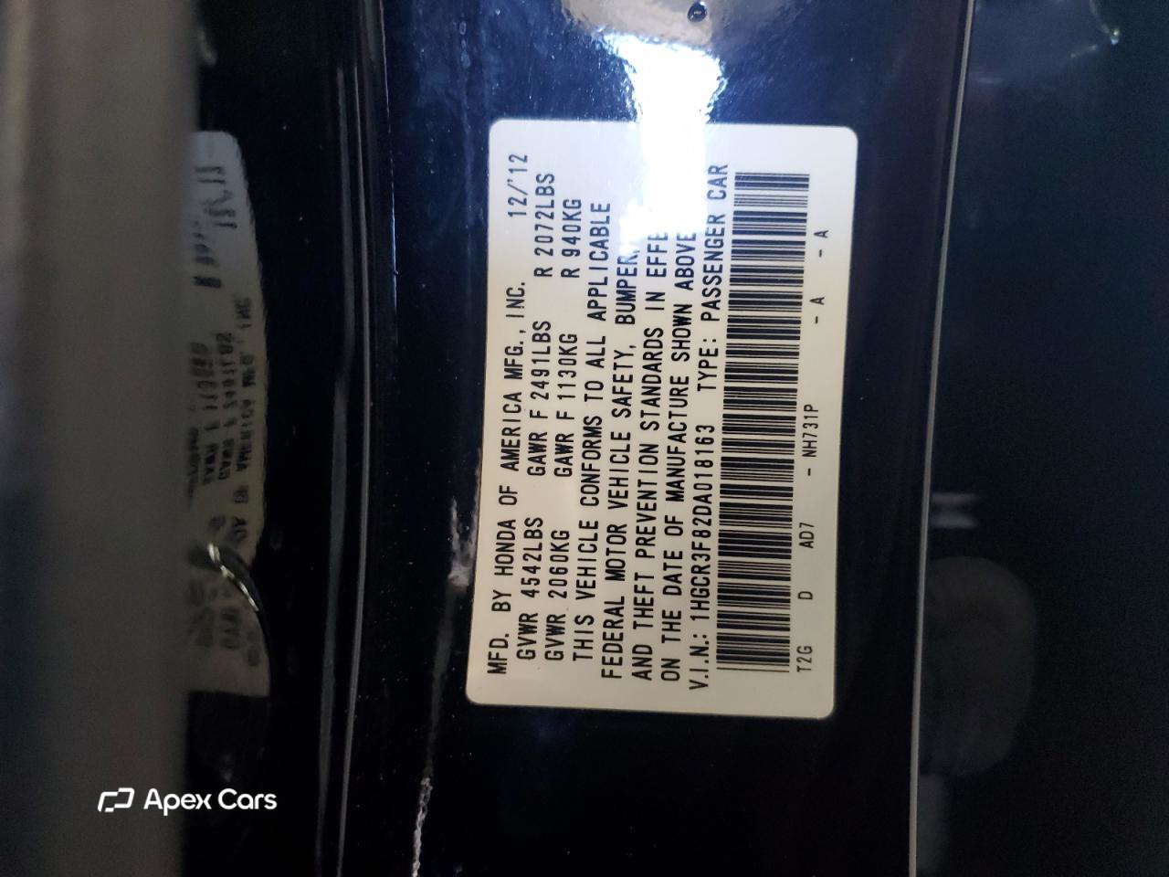 Honda Accord 2013