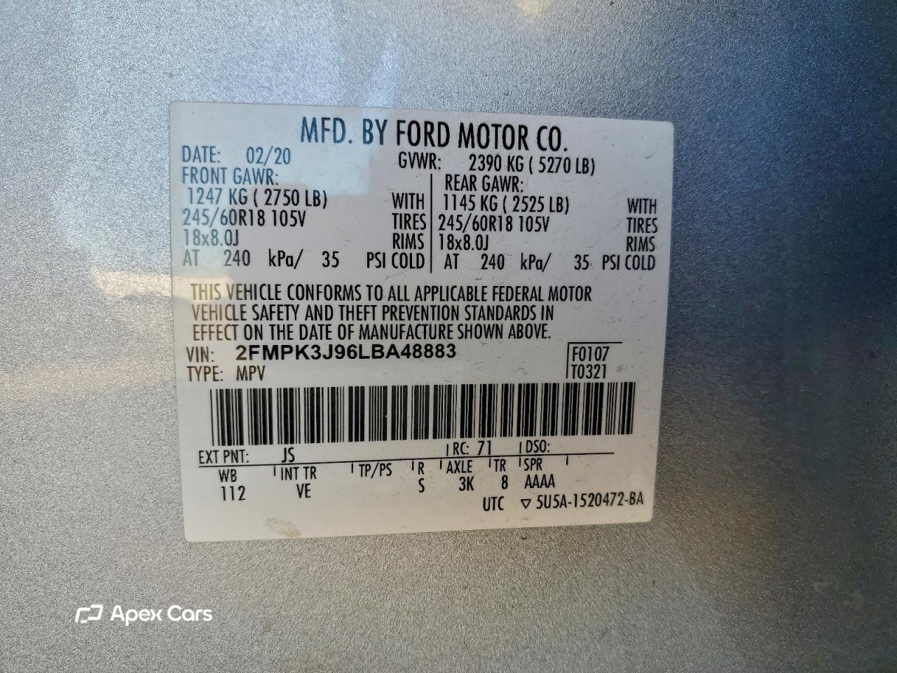 Ford Edge 2020