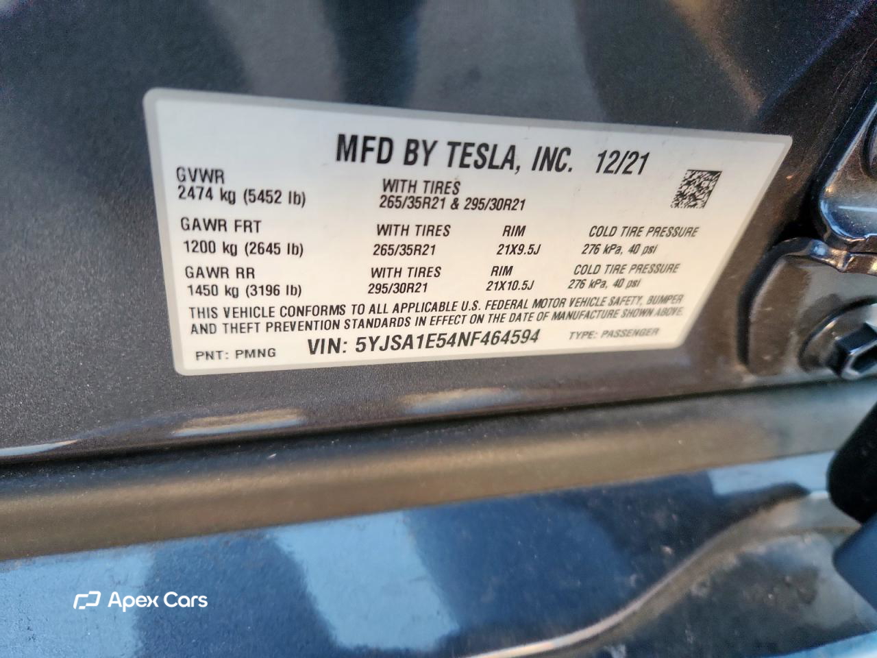 Tesla Model S 2022