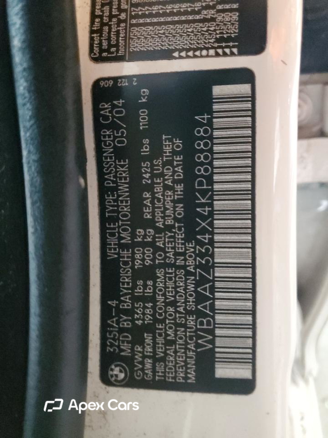 BMW Series 3 2004