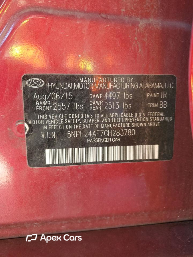 Hyundai Sonata 2016
