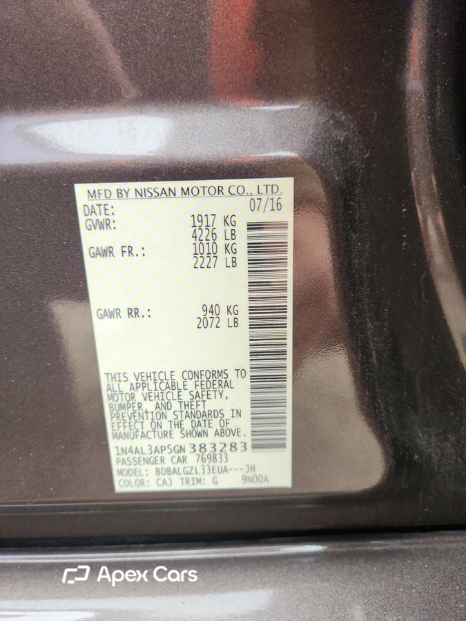 Nissan Altima 2016