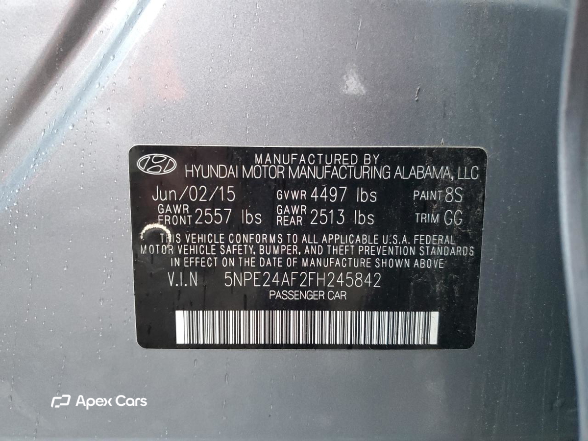 Hyundai Sonata 2015