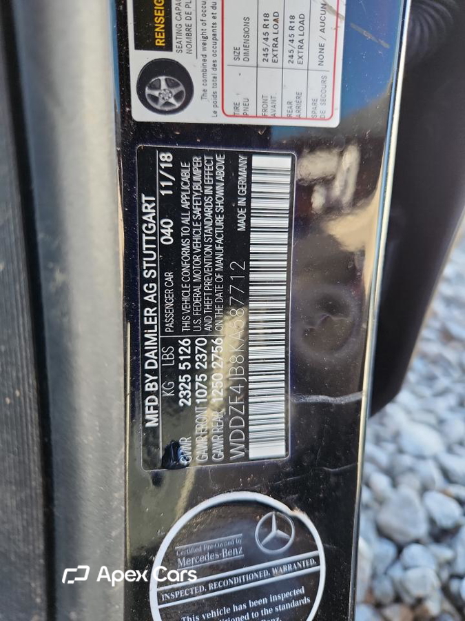 Mercedes-Benz E-klasse 2019