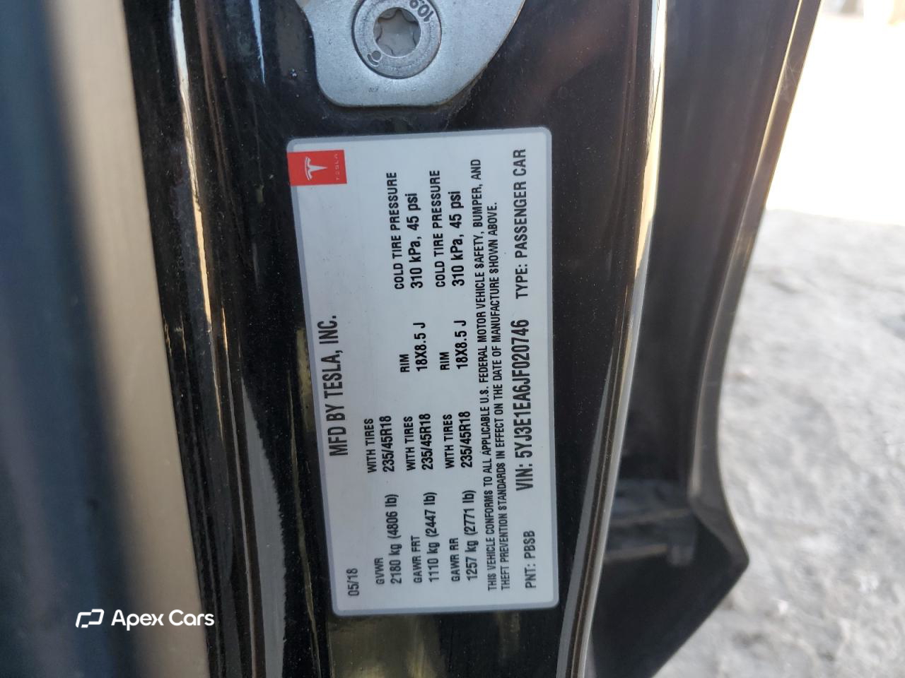Tesla Model 3 2018