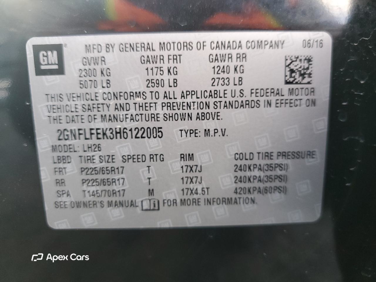 Chevrolet Equinox 2017