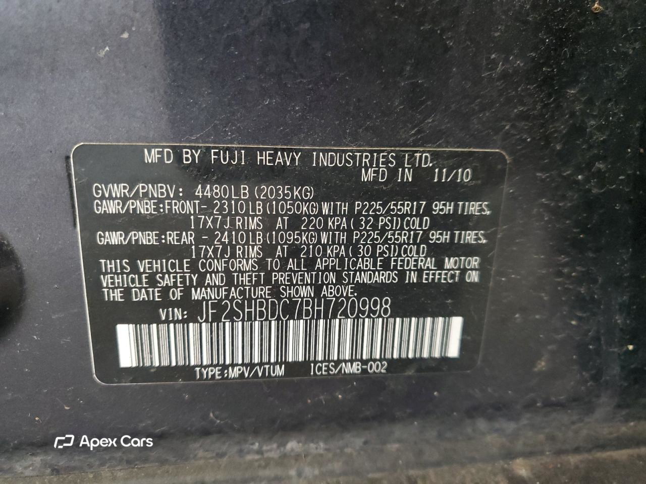 Subaru Forester 2010