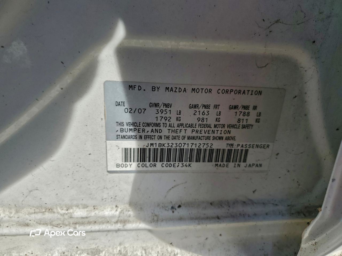 Mazda 3 2007