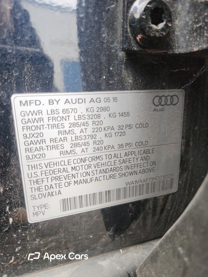 Audi Q7 2017