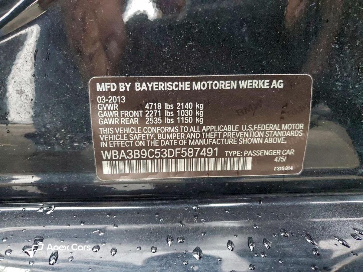 BMW Series 3 2013