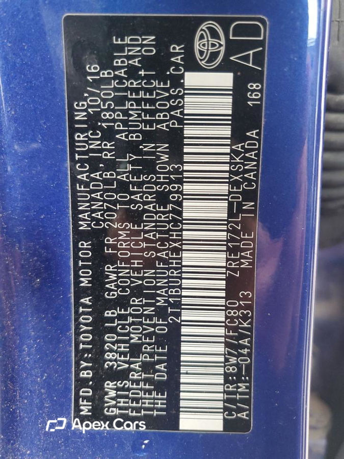 Toyota Corolla 2017