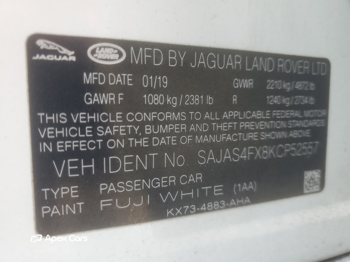 Jaguar XE 2019