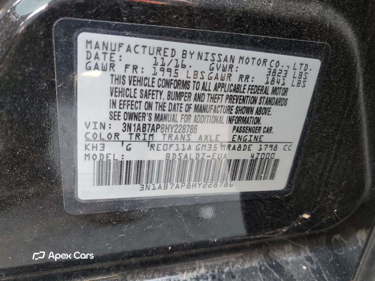 Nissan Sentra 2017