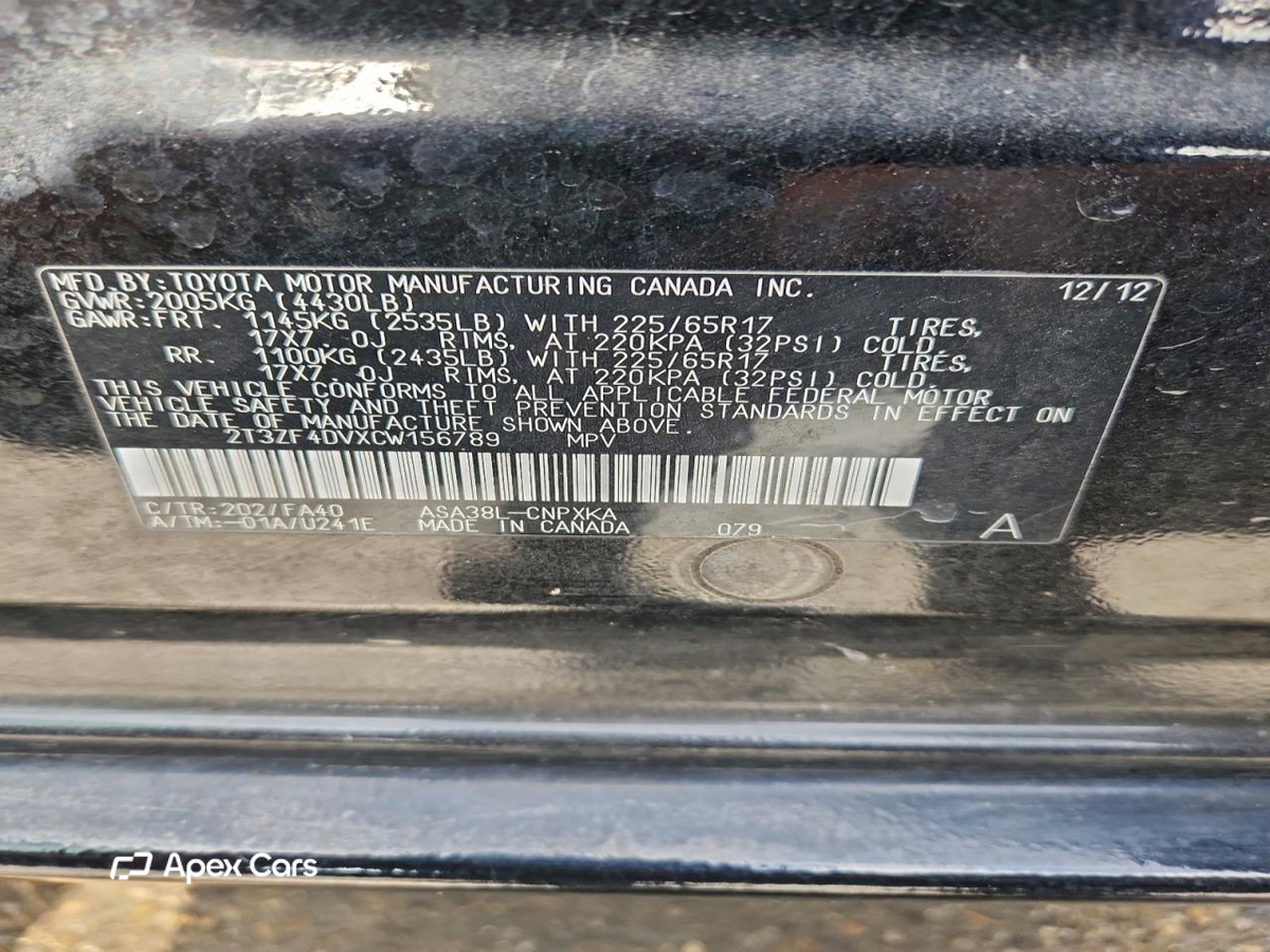 Toyota RAV 4 2012