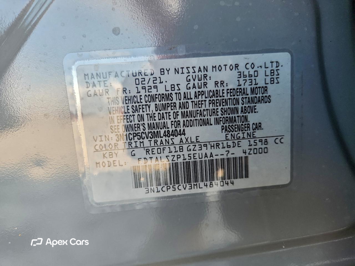 Nissan Kicks 2021