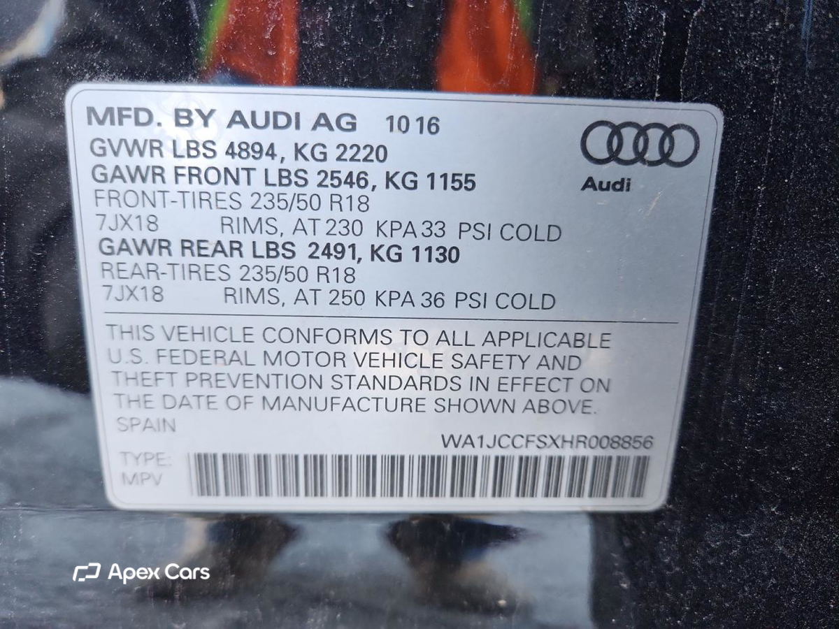 Audi Q3 2017